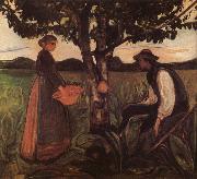 Edvard Munch Cornucopia painting